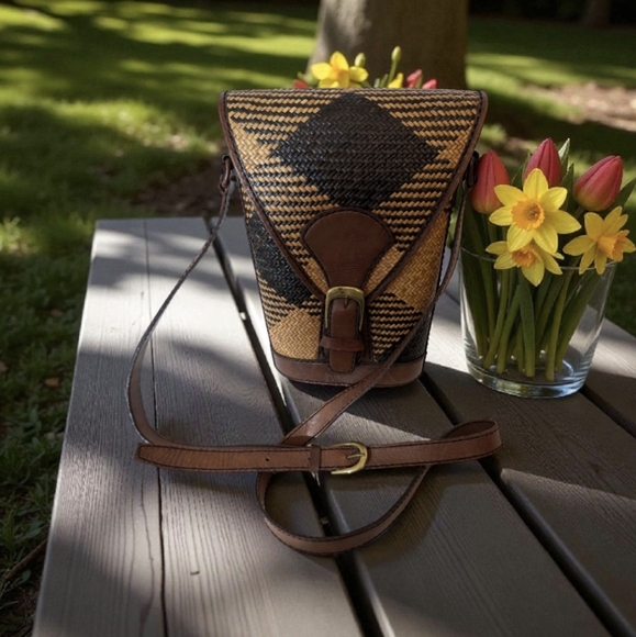 ❄️Woven Wicker Crossbody Bag, Elliot Luca Crossover Bag - Picture 6 of 12